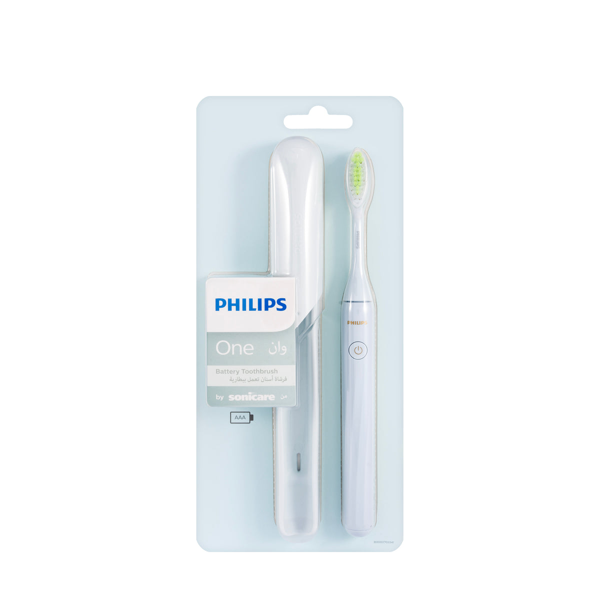 Philips One by Sonicare Battery Toothbrush-Mint Blue[Hy1100/03]