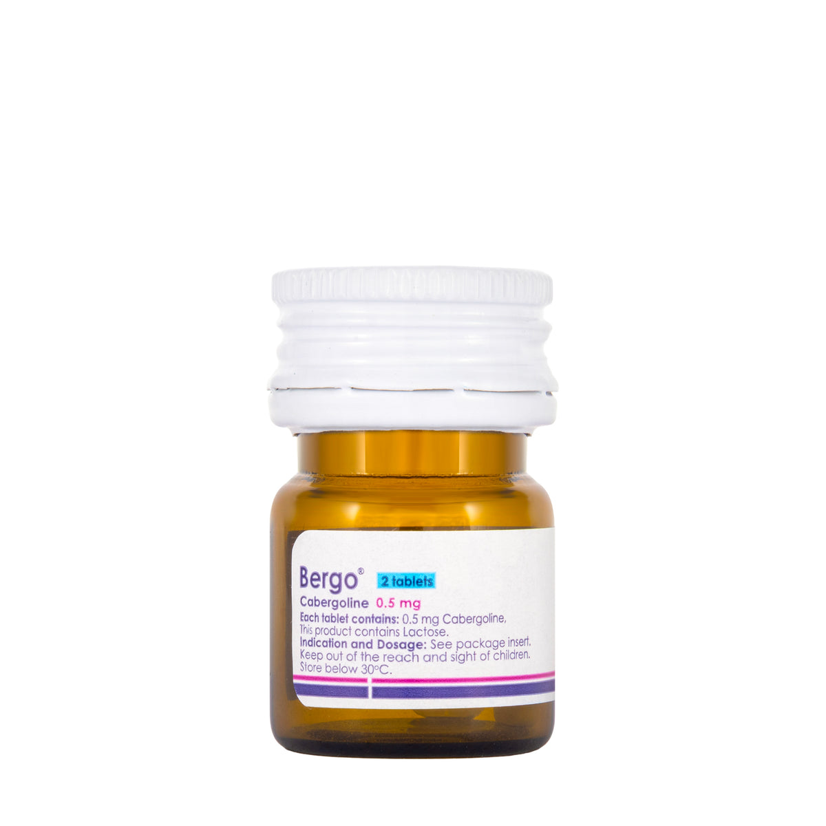 Bergo 0.5Mg 2Tablets