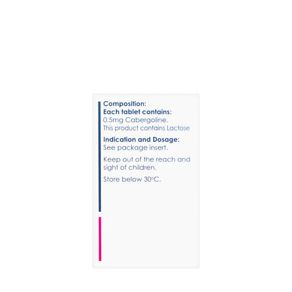 Bergo 0.5Mg 2Tablets