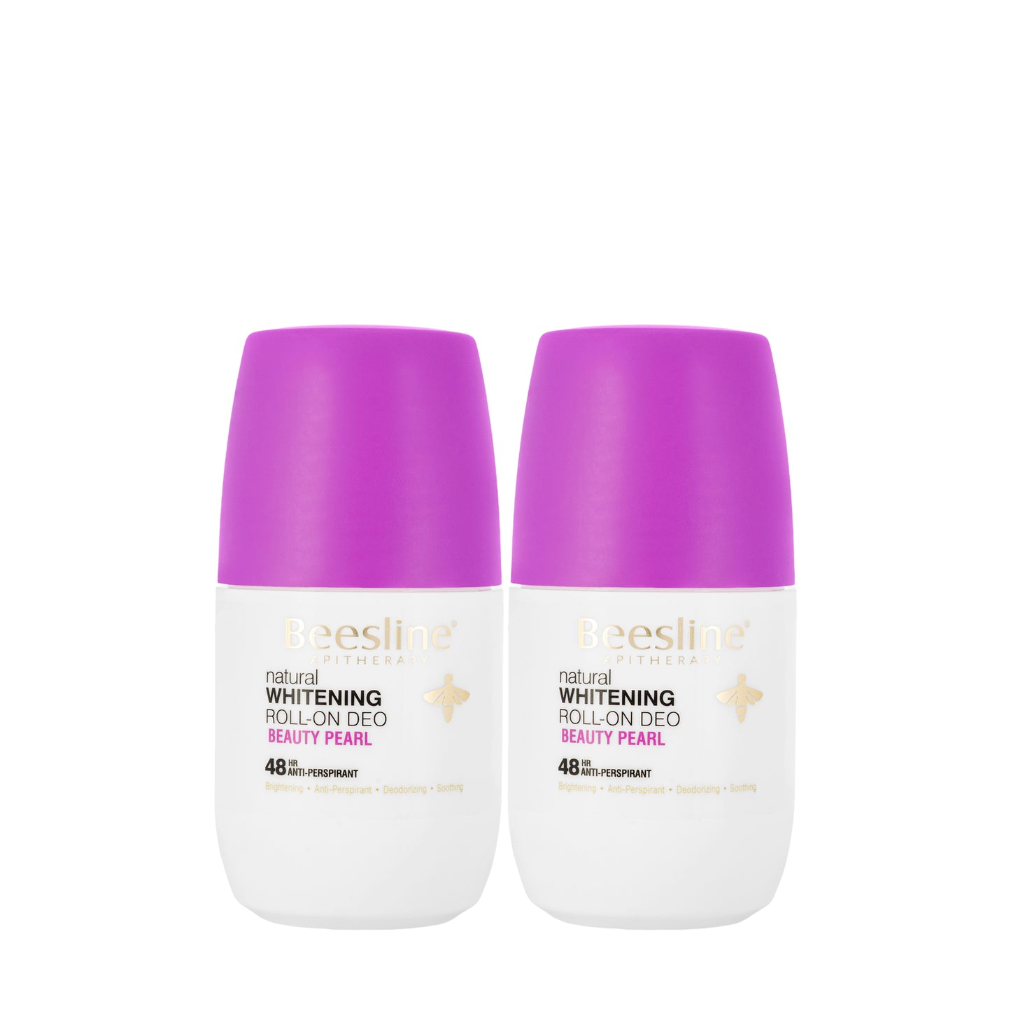 Beesline 48 Hours Whitening Roll On Deo Beauty Pearl 50 Ml 1+1 Offer Pack