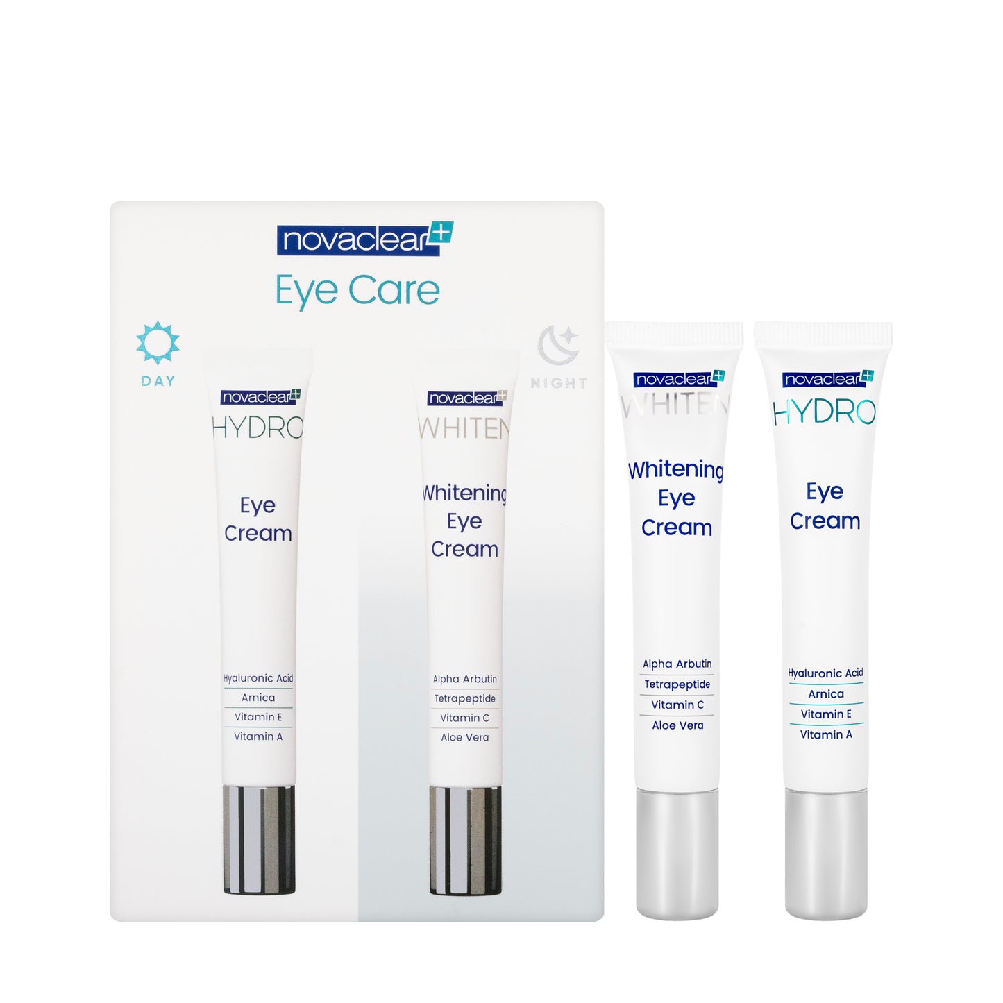 Novaclear  Eyecare [Hydro&White Cream] Kit Offer