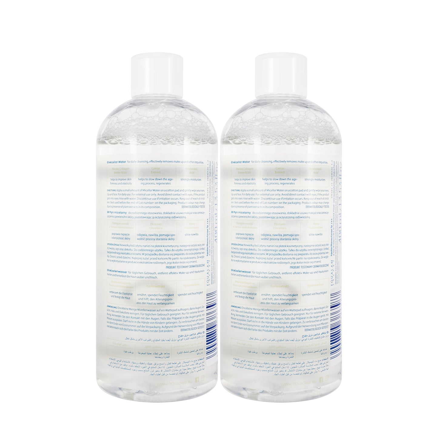 Novaclear Collagen Micellar Water 400 Ml 1+1 Offer