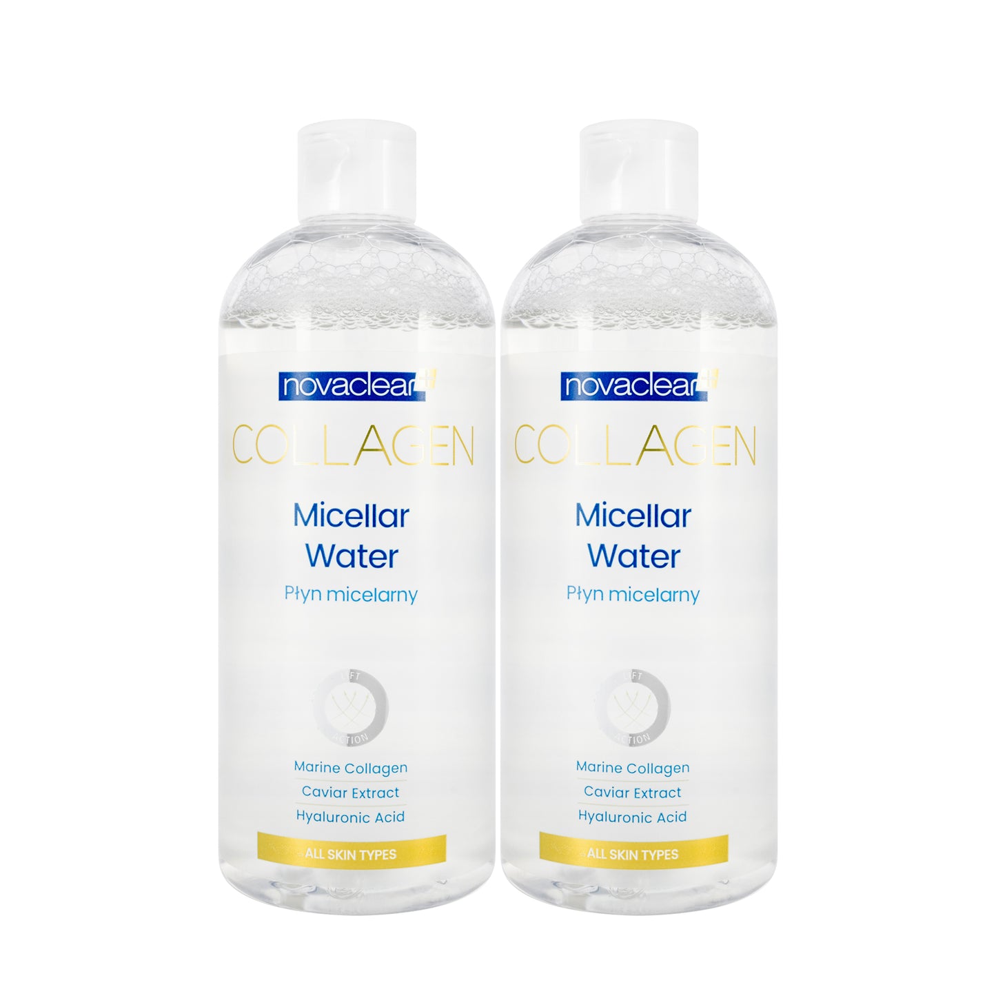 Novaclear Collagen Micellar Water 400 Ml 1+1 Offer