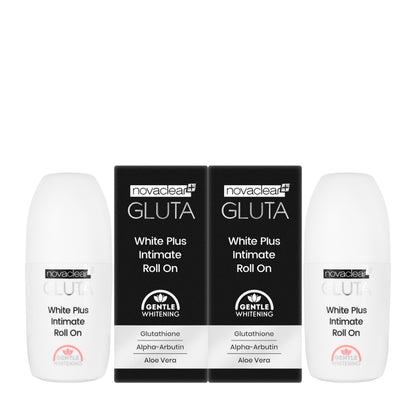 Novaclear Gluta White Plus Intimate Roll 1+1 Offer