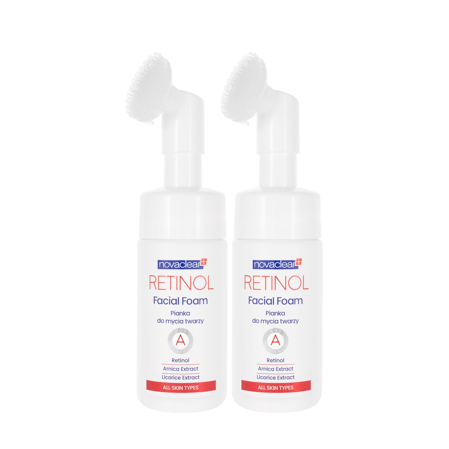 Novaclear Retinol Facial Foam 100 Ml 1+1 Offer