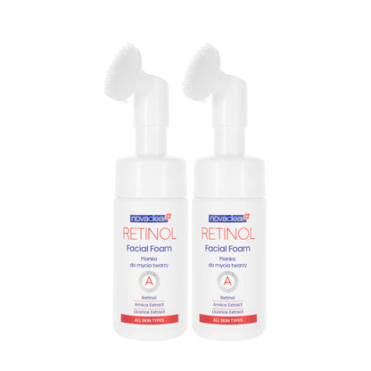 Novaclear Retinol Facial Foam 100 Ml 1+1 Offer