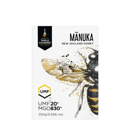 1839 Triple Churned Manuka Honey UMF 20+ MGO 830+ 250g
