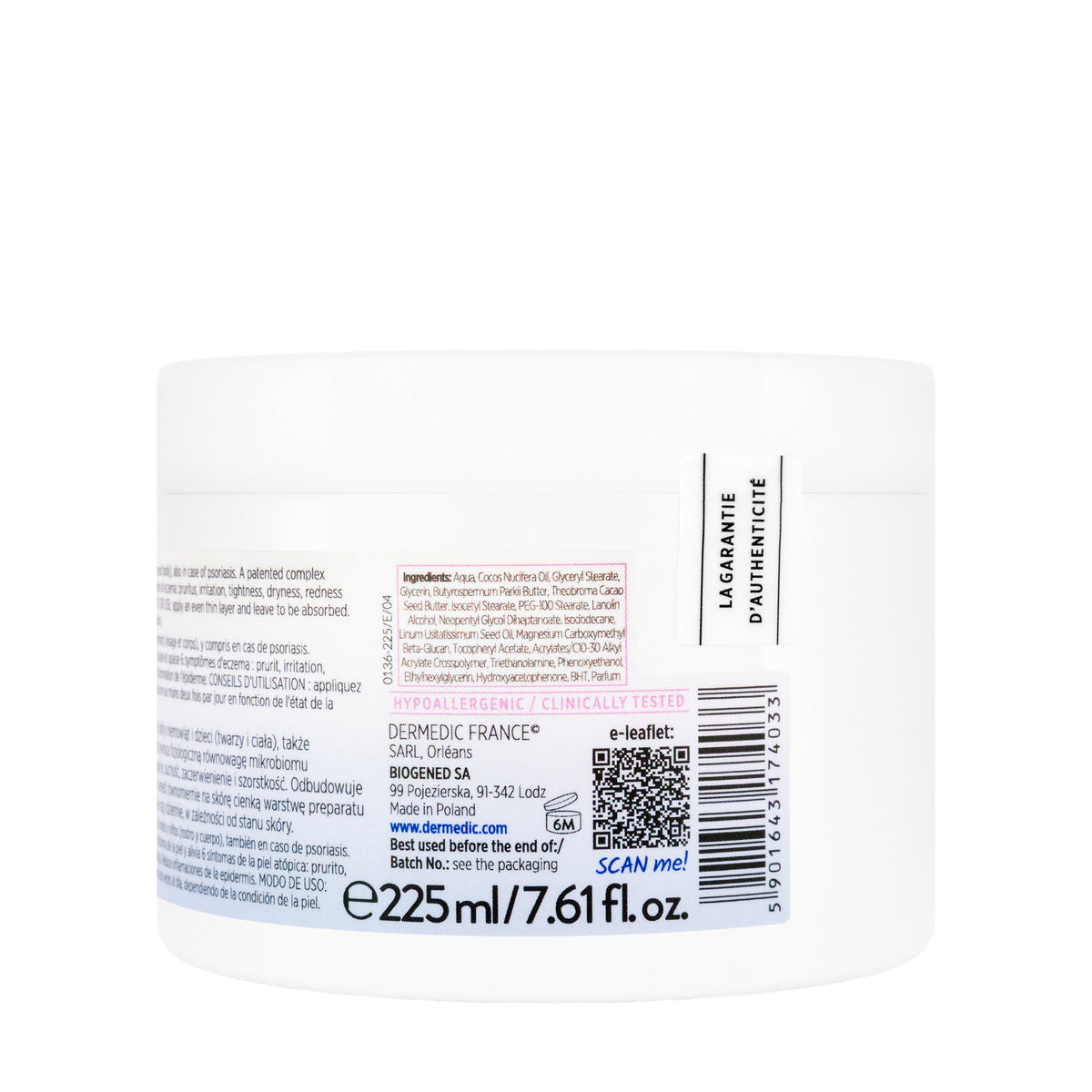 Dermedic Baby Atopy Prone Skin Ultra Rich Butter 225 ml