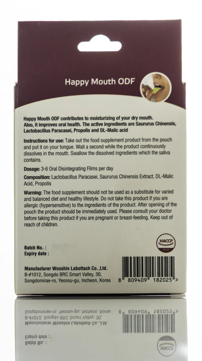 Happy Mouth Odf Oral Strips 5Pcs