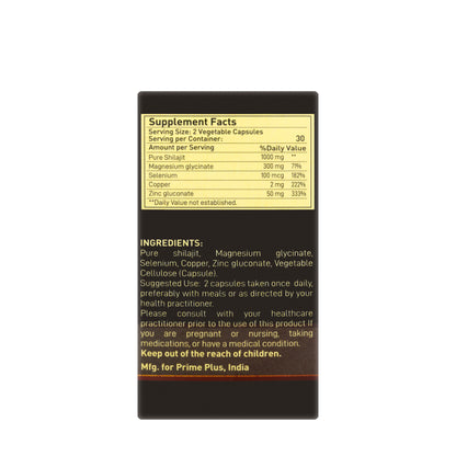 Shilajit Plus 60 Capsules