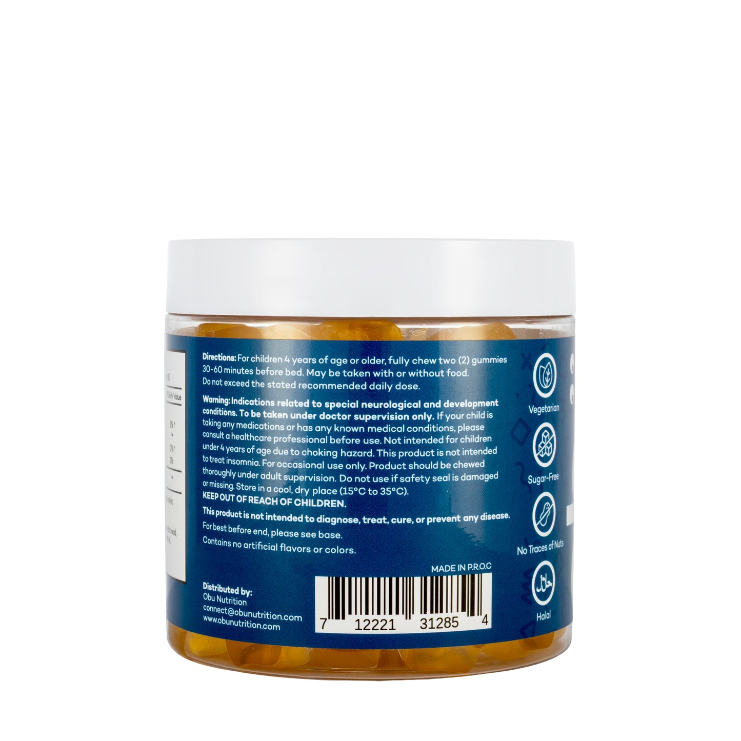 OBU Kids Sleep Gummies 60 Gummies