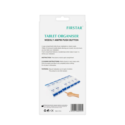 Firstar Weekly AM/PM Pill Box [Fs-5735]