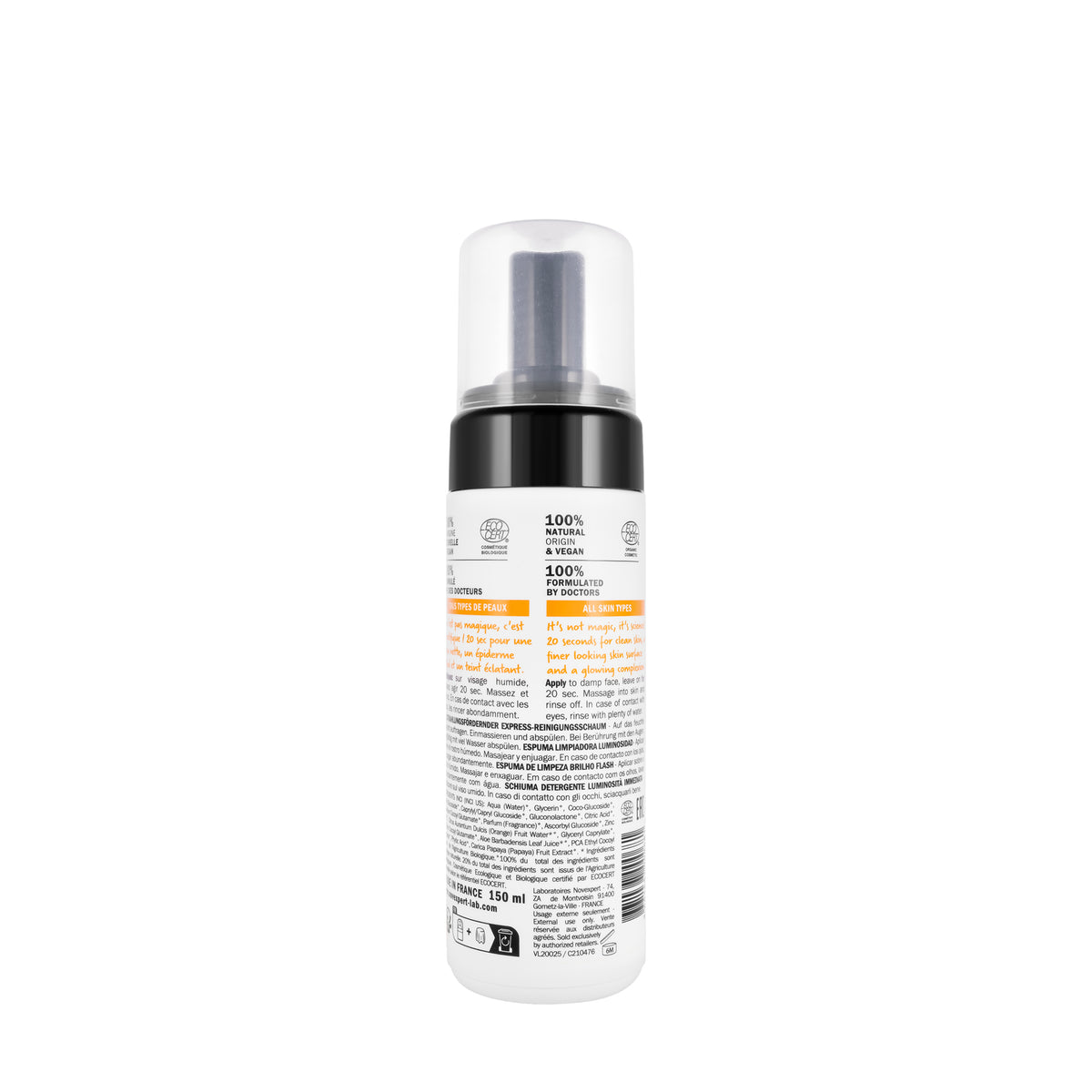 Novexpert Flash Eclat Foaming Gel 150 Gm