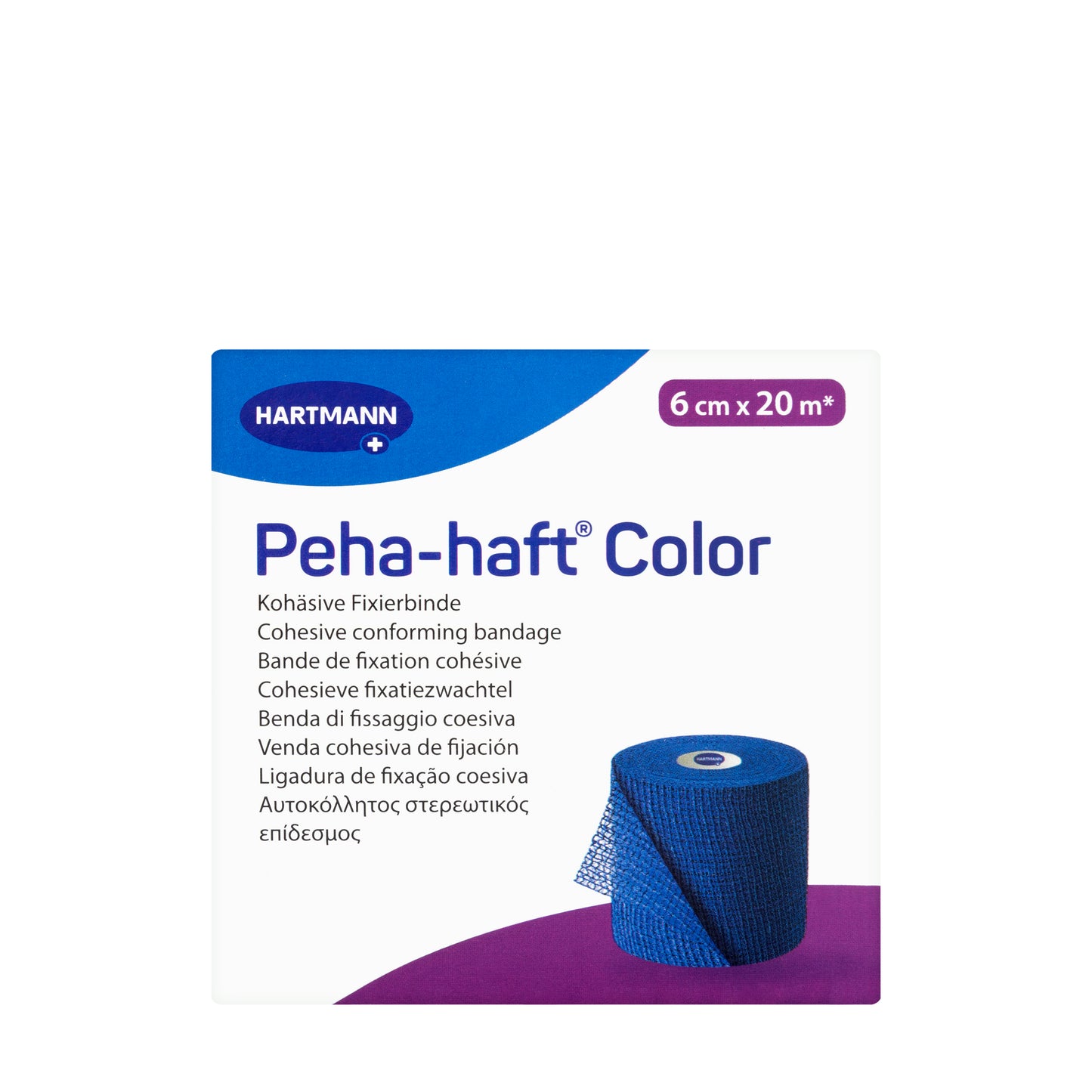 Hartmann Peha-Haft Cohesive Bandage 6Cmx20M [Blue]