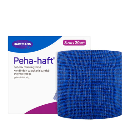 Hartmann Peha-Haft Cohesive Bandage 8Cmx20M [Blue]