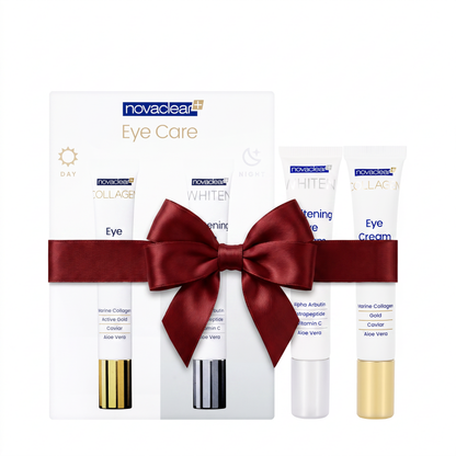 Novaclear  Eyecare[Collagen and White Eye Cream] Kit Offer