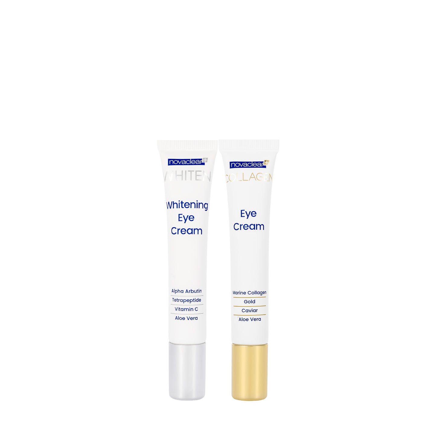 Novaclear  Eyecare[Collagen and White Eye Cream] Kit Offer