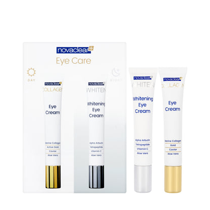 Novaclear  Eyecare[Collagen and White Eye Cream] Kit Offer