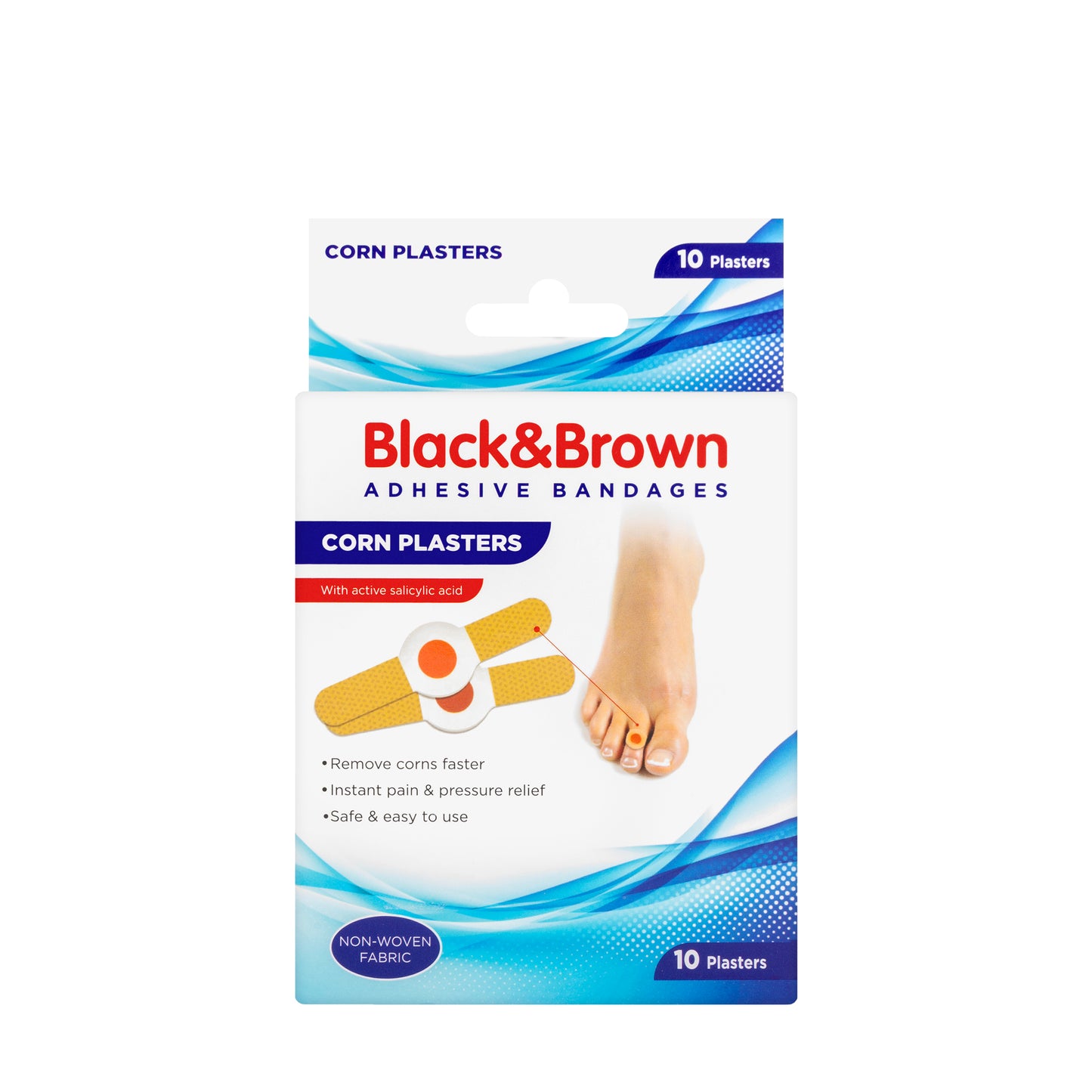 Black & Brown Corn Plaster 10 Pieces