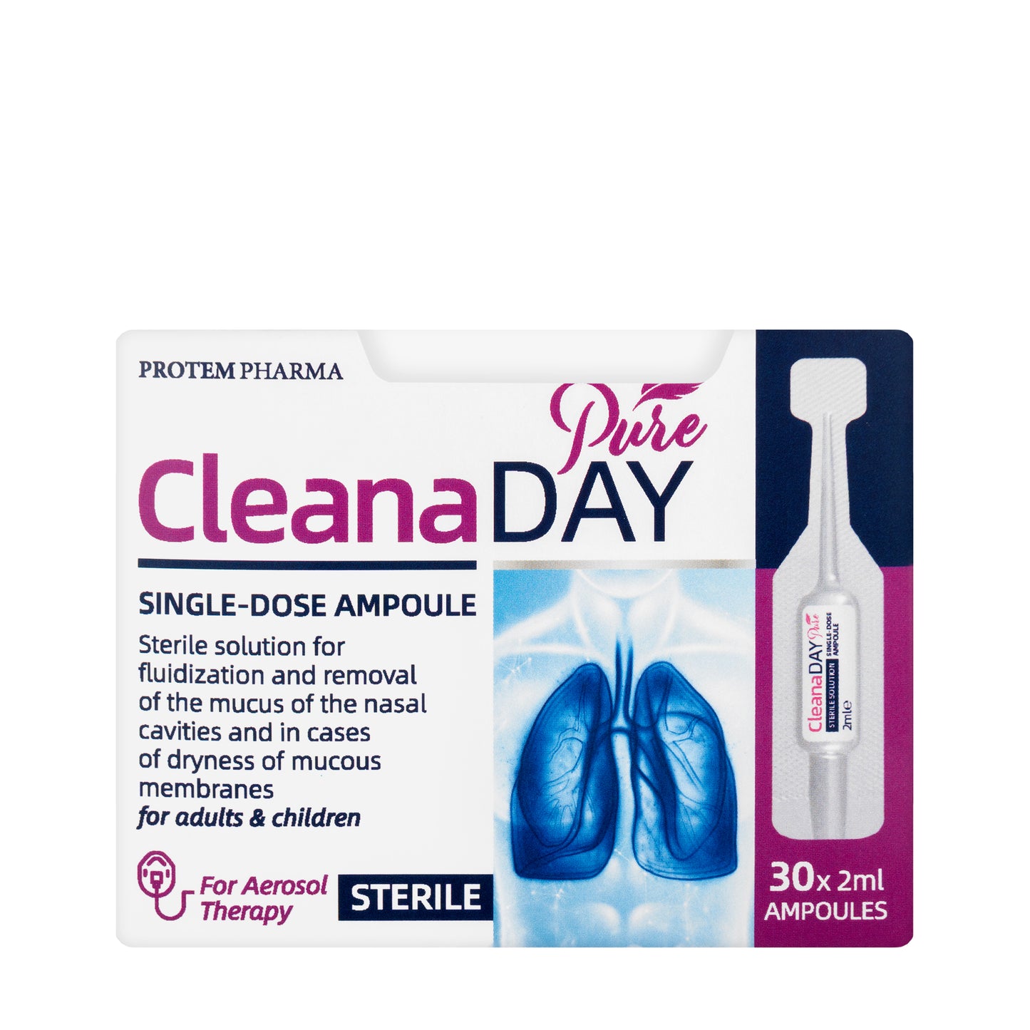 Cleanaday Pure Saline 30X2Ml