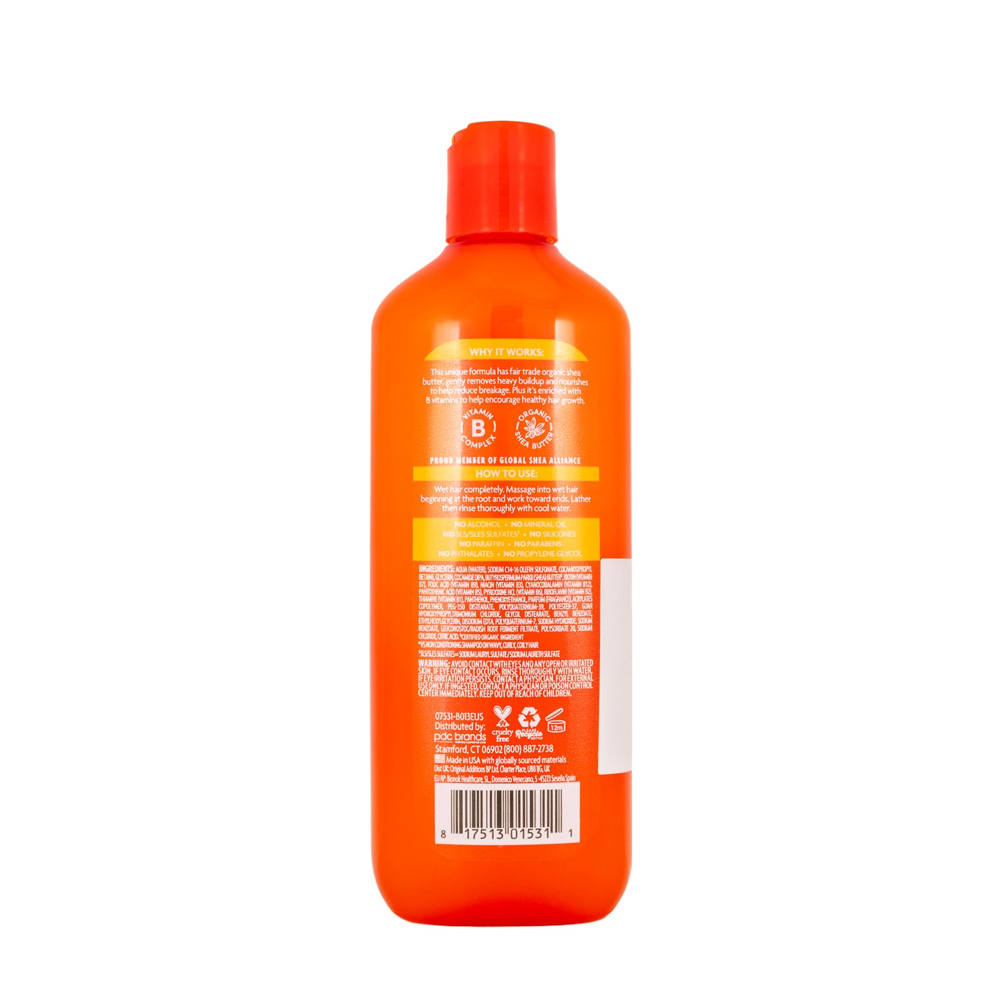Cantu Shea Butter Sulfate-Free Cleansing Cream Shampoo 400 Ml