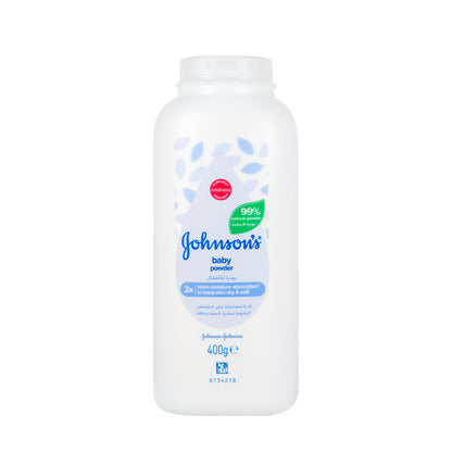 Johnson And Johnson Baby Powder Natural 400 GM