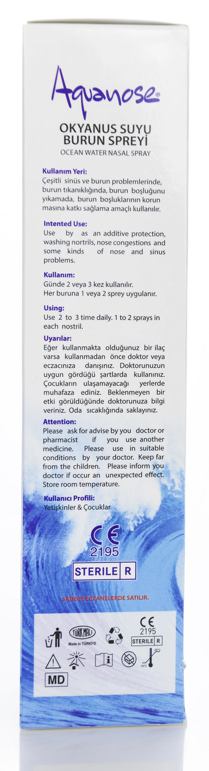 Aquanose Nasal Spray 100Ml