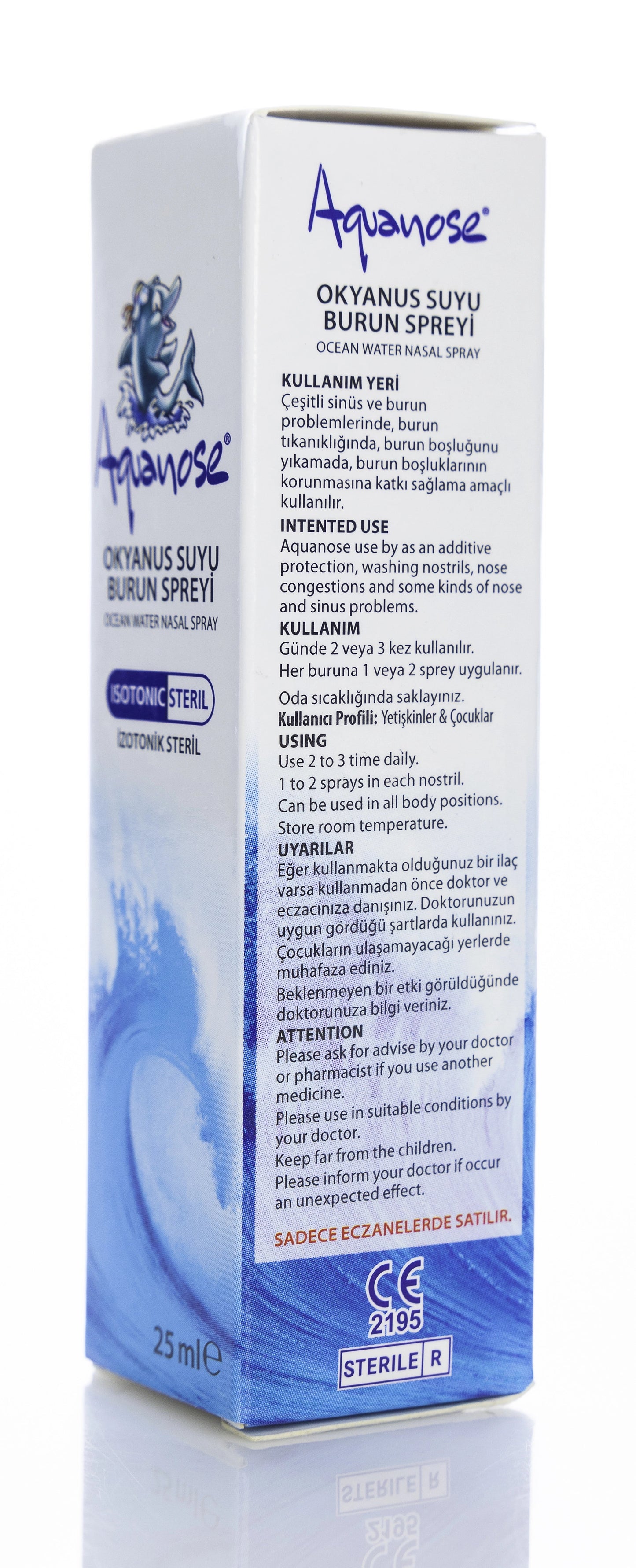 Aquanose Nasal Spray 25Ml