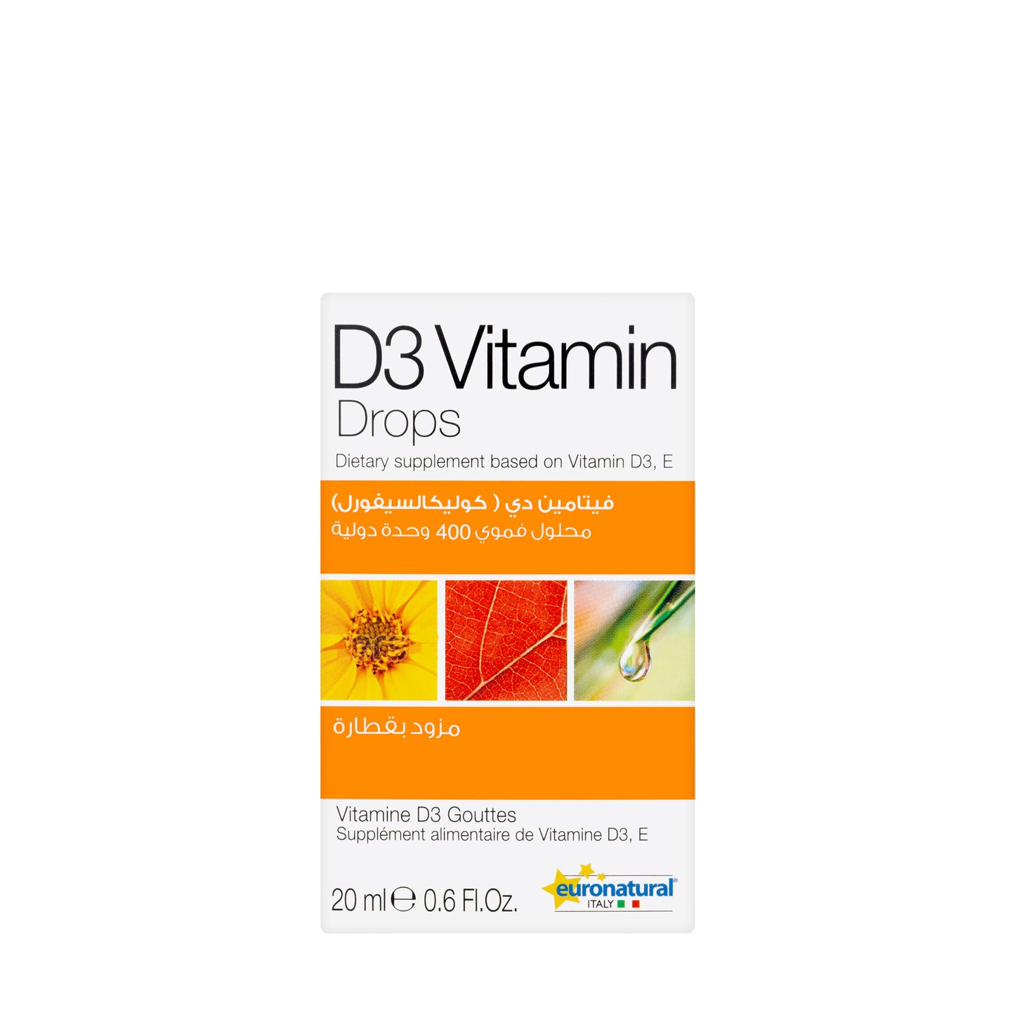 Euronatural D3 Vitamin Drops 20 ml