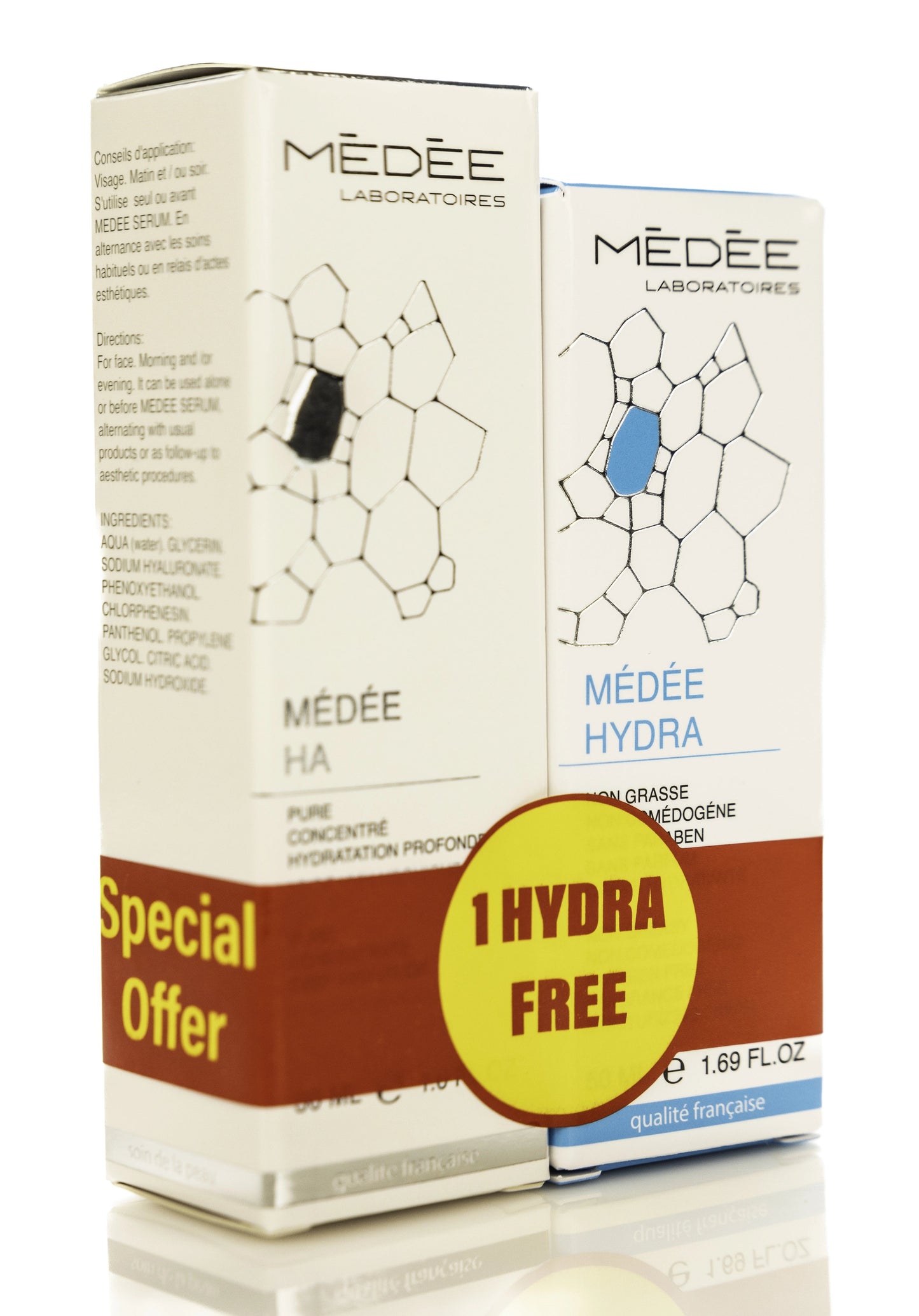 Medee HA  Serum 30 Ml + Hydra Moisturizing Cream  Offer