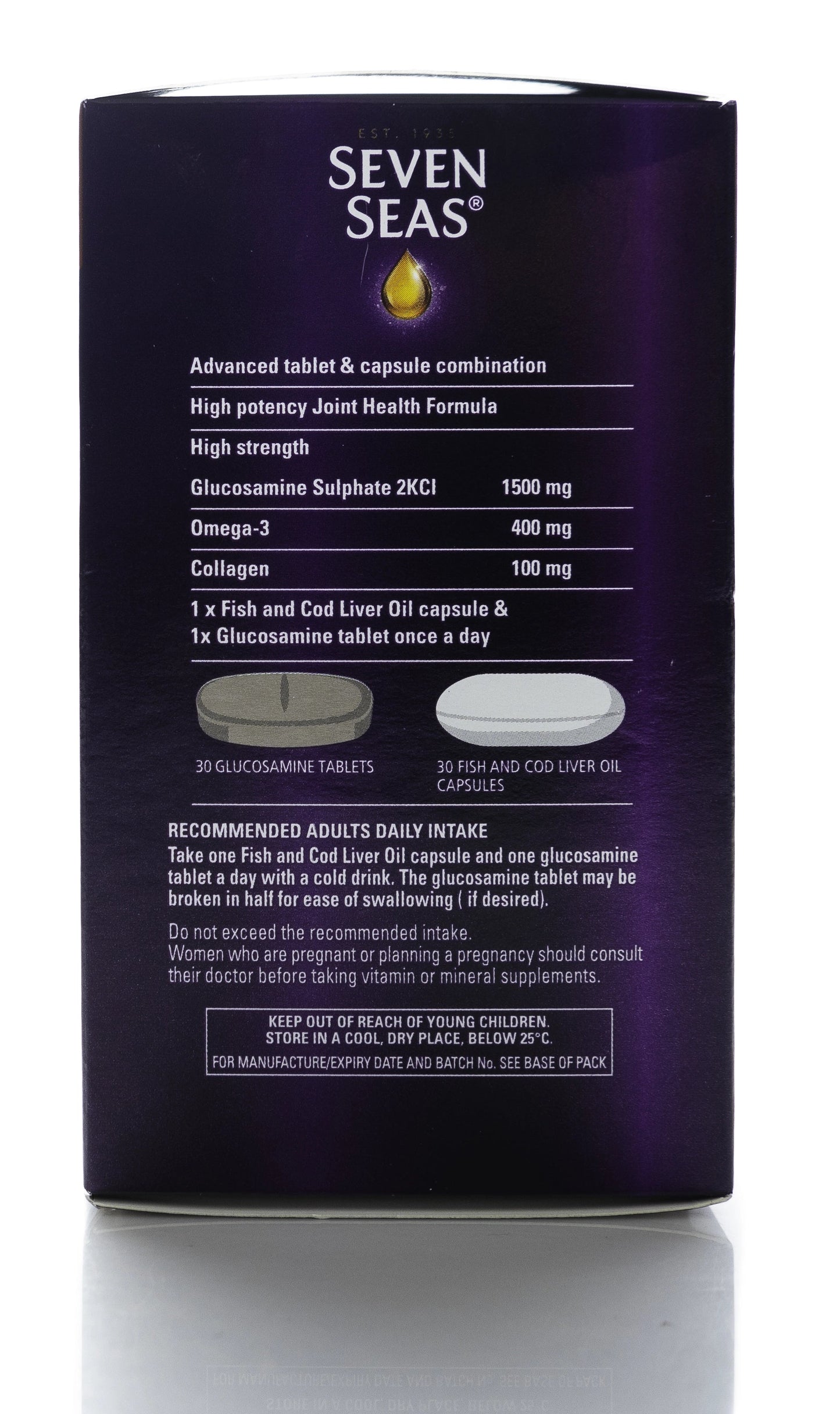 Seven Seas JointCare Max 30 Tablets & 30 Capsules