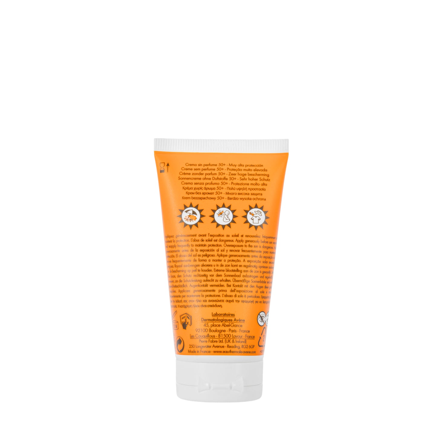 Avène SPF50+ Very High Protection Fragrance Free Cream For Dry & Sensitive skin 50 Ml 1+1Offer Pack