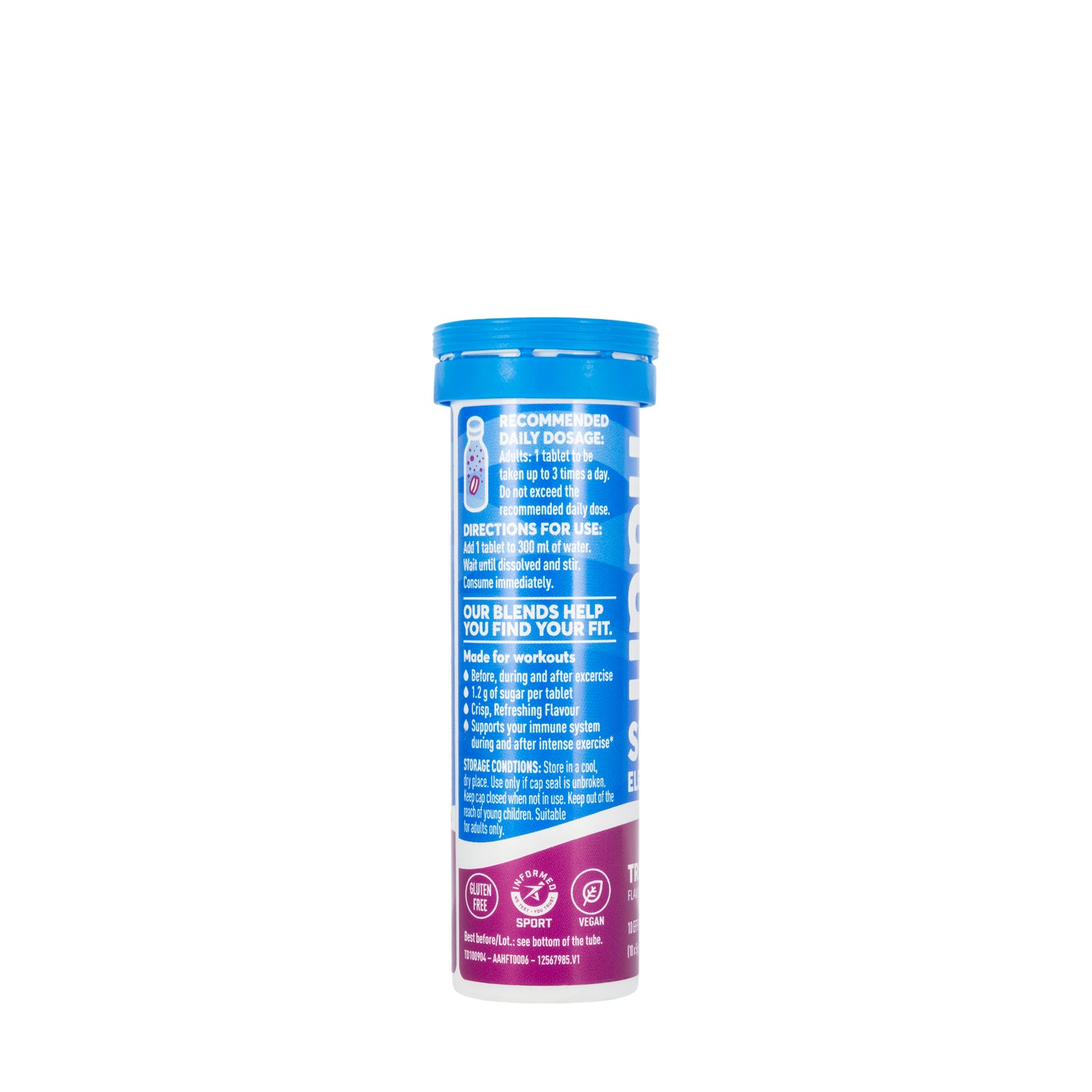 Nuun Sport Hydration Tri-Berry 10 Effervescent Tablets