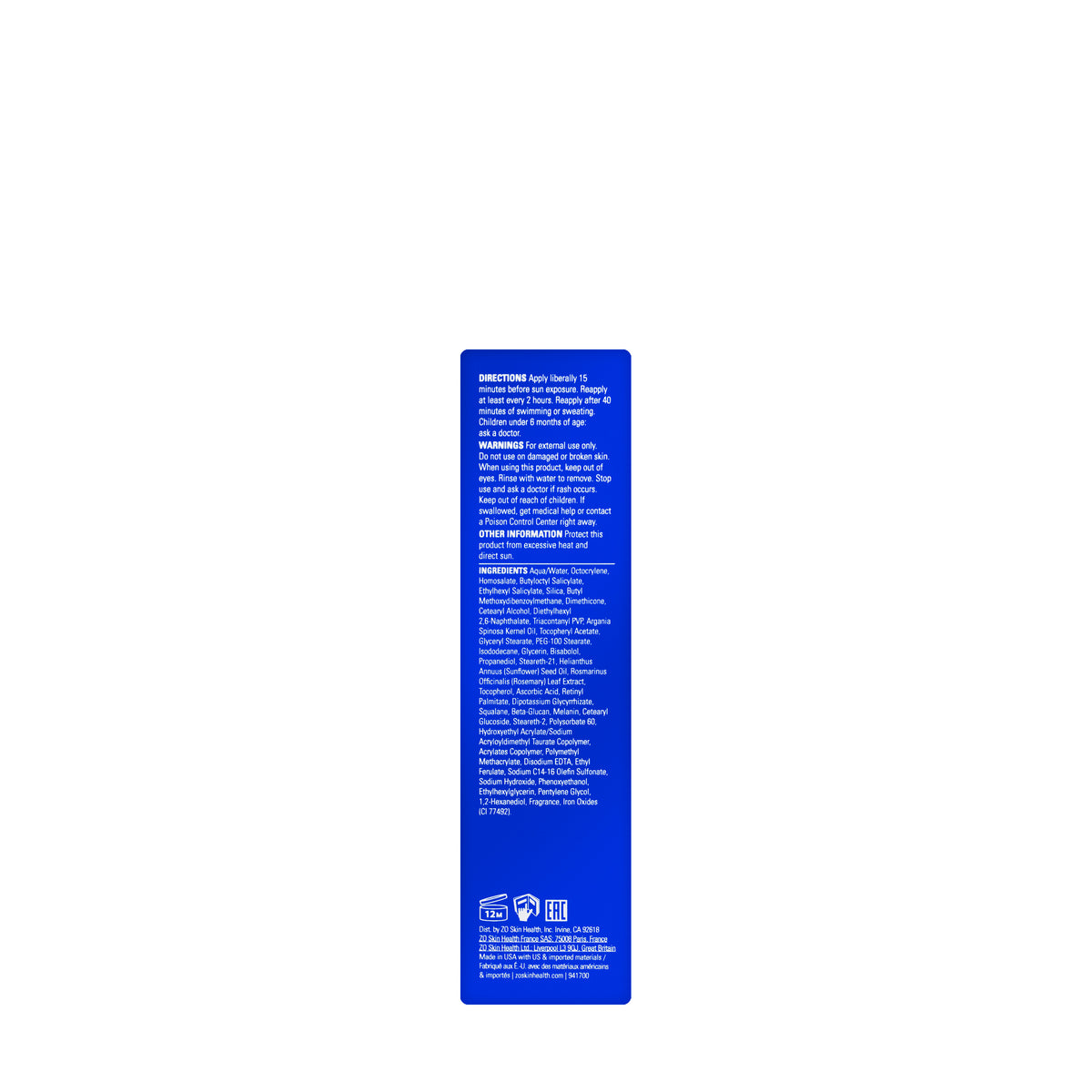 Obagi [Zoskin] SPF 50 Daily Sheer Broad Spectrum 45 ml