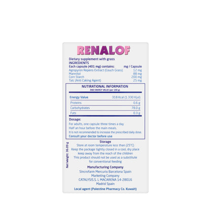 Renalof 401mg 90 Capsule