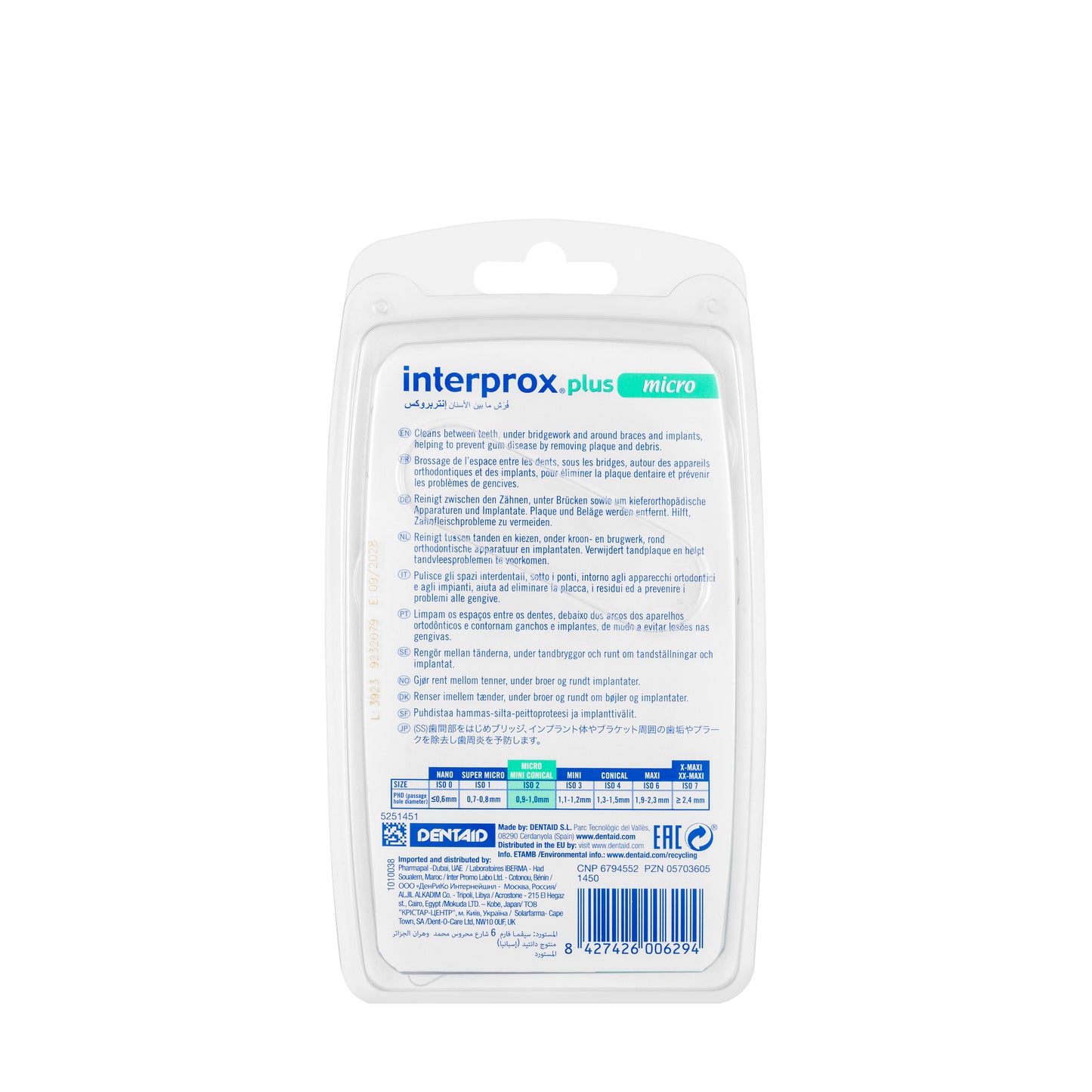 Dentaid Interprox Plus Micro 0.9mm
