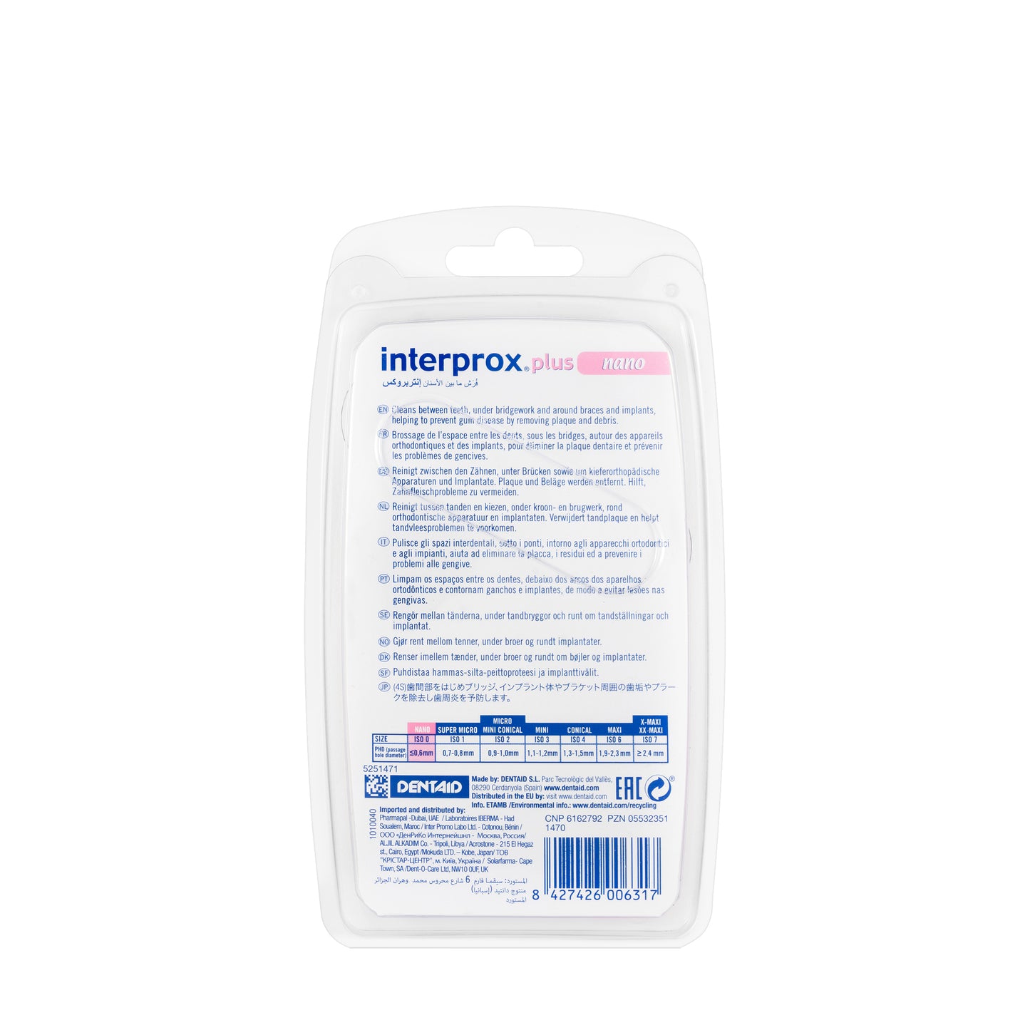 Dentaid Interprox Plus Nano 0.6mm