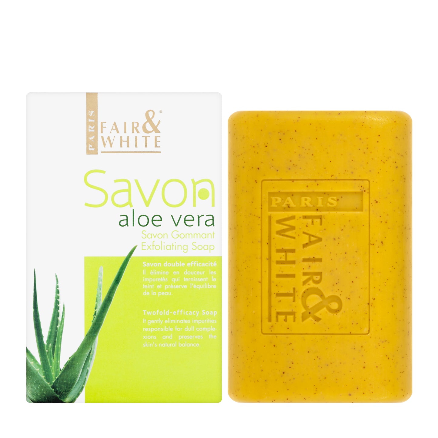 Fair And White Aloe Vera Exfoliating Soap 200 Gm