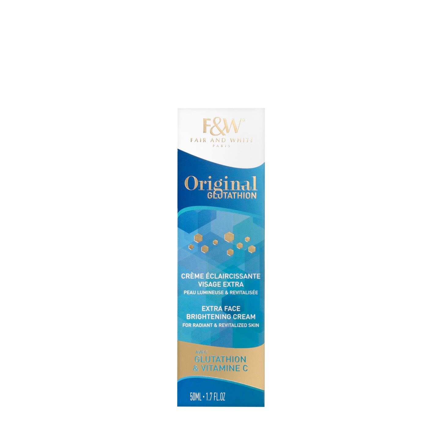 Fair And White Original Glutathione Extra Face Brightening Cream 50 Ml