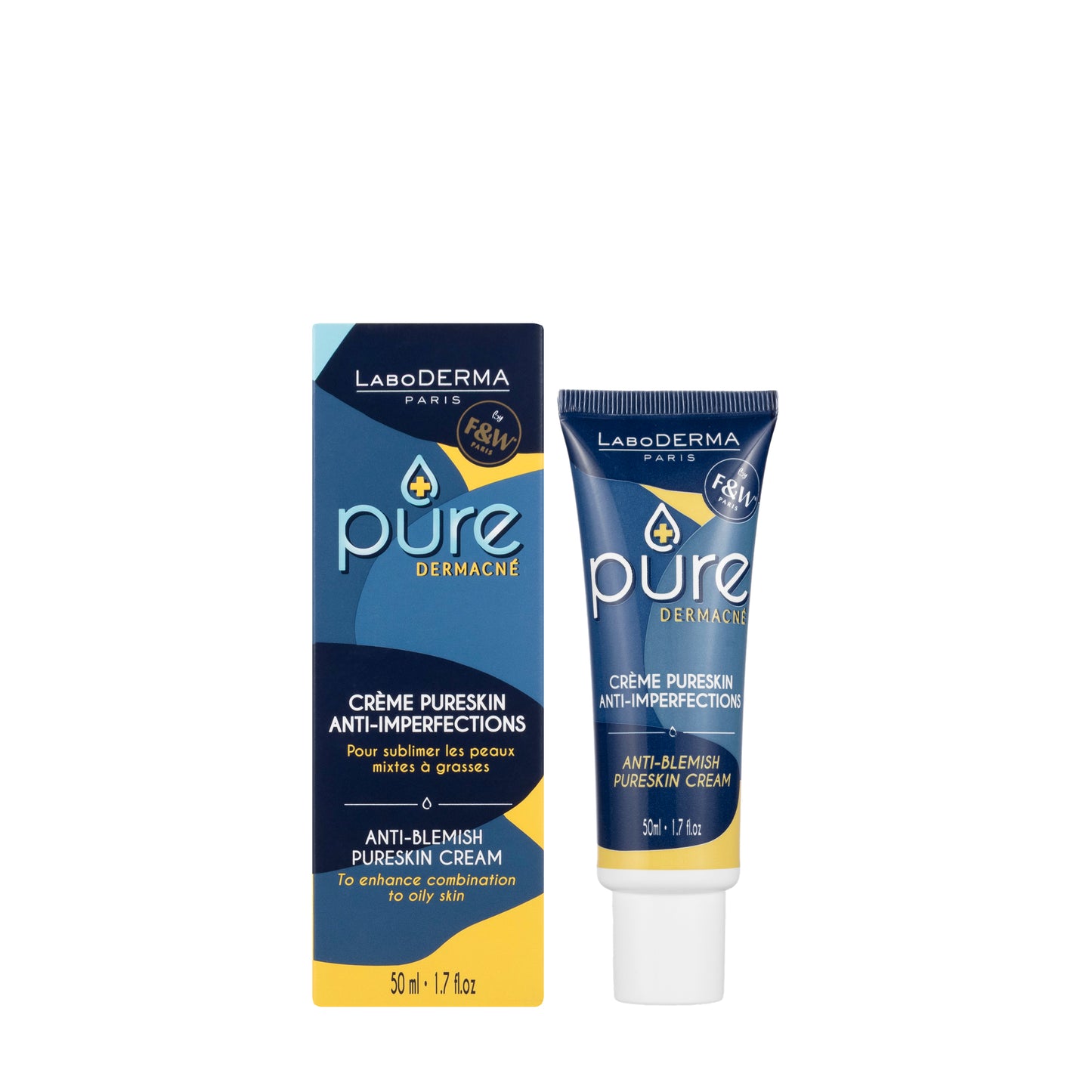 Fair And White Laboderma Pure Dermacne Anti-Blemish Pureskin Cream 50 Ml