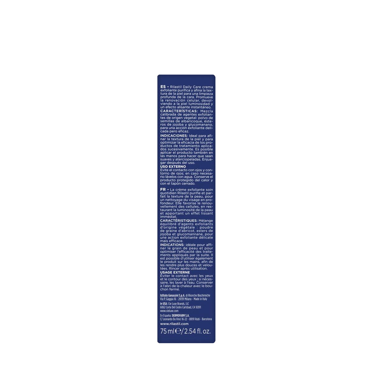 Rilastil Daily Care Exfoliating Facial Cream 75 Ml