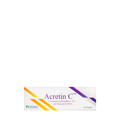 Acretin C [Clindamycin]1.2%&.025% Gel 30Gm