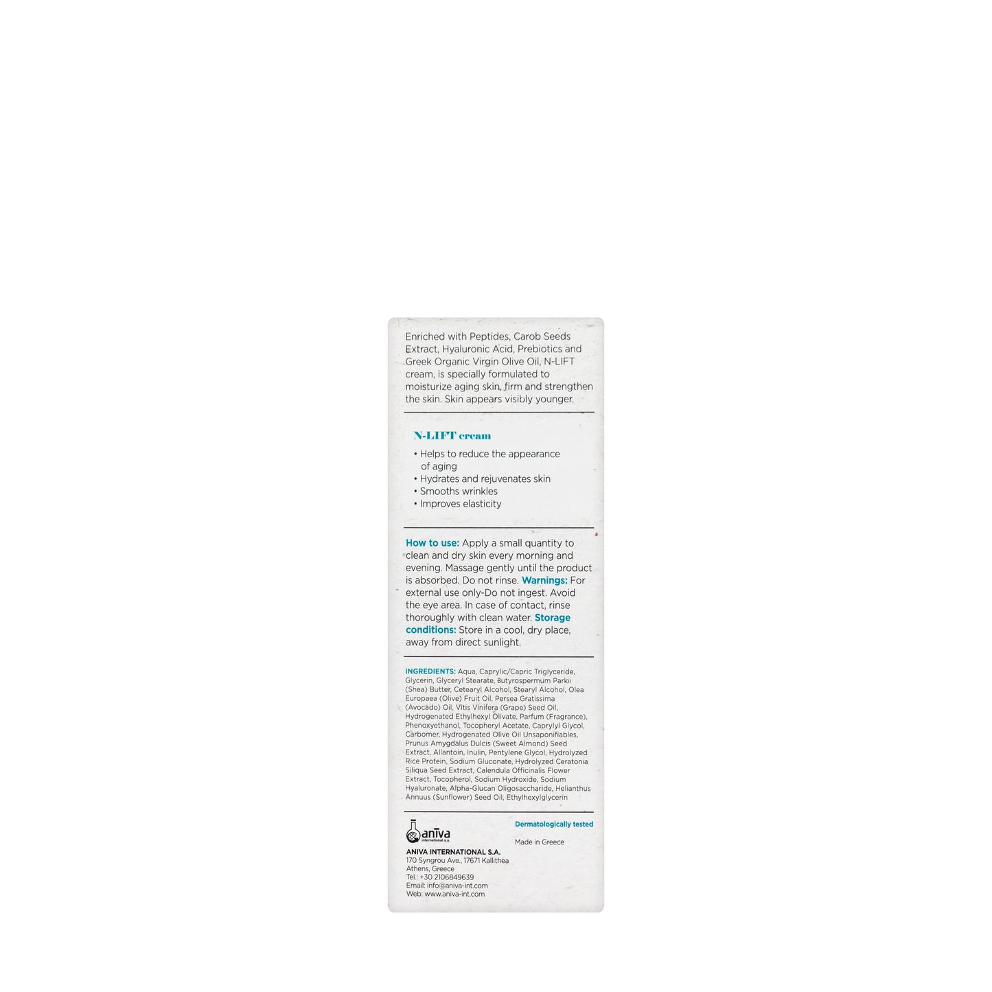 Anivagene N-Lift Antiage Cream 50Ml