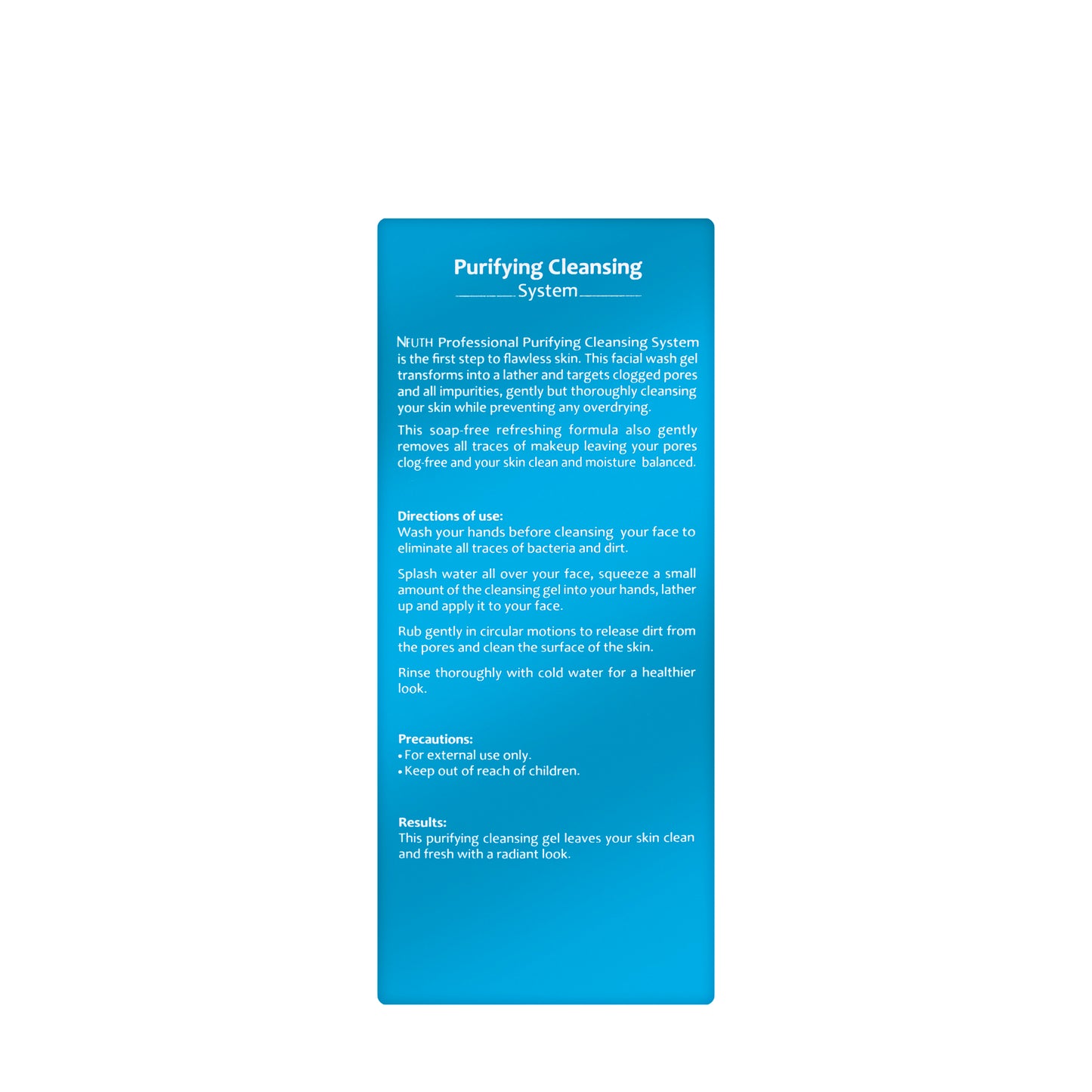 Neuth Purify Cleansing Face Wash Gel 150 Ml
