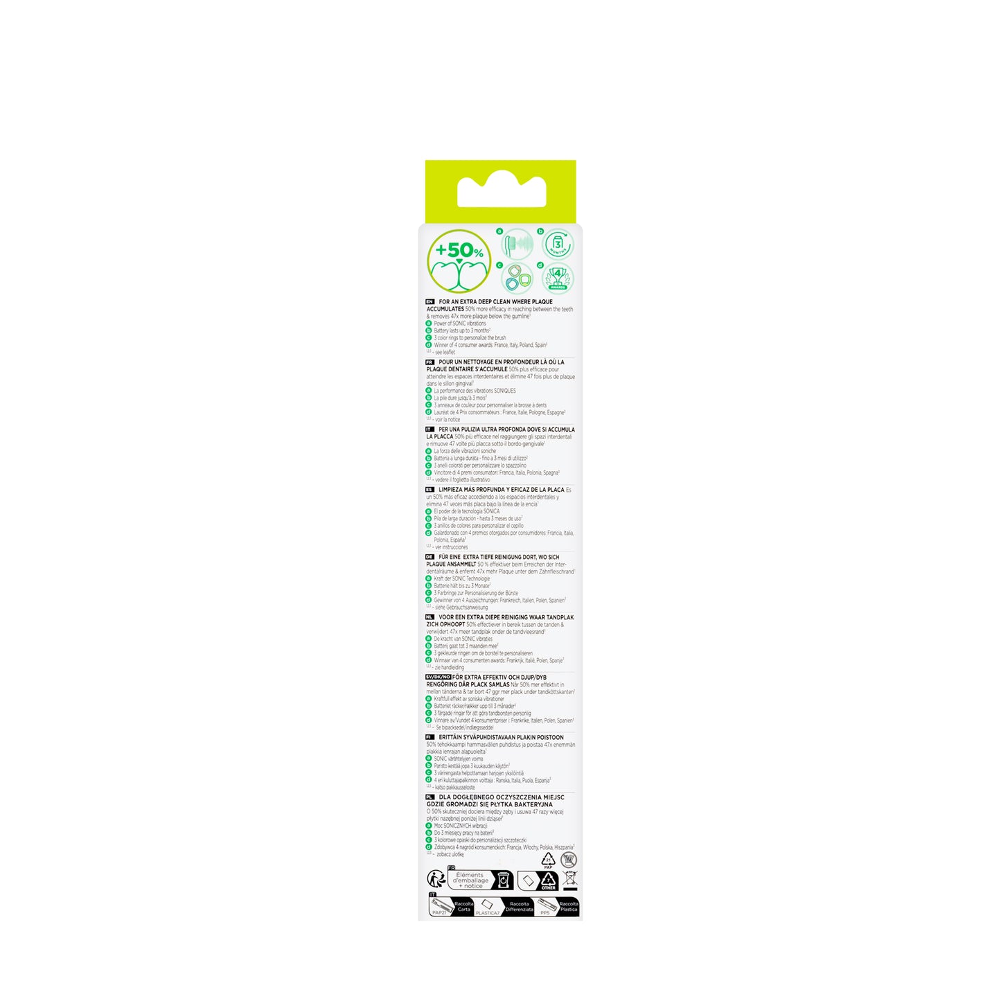Gum Sonic Daily Battery Toothbrush-Soft& White [4100]
