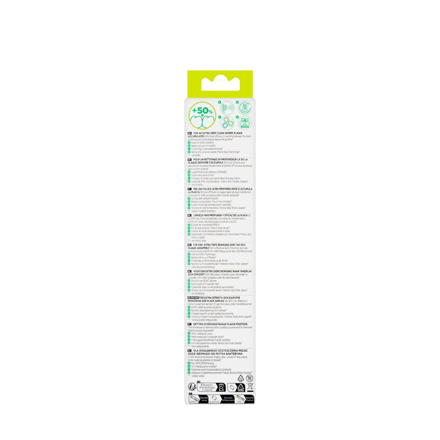 Gum Sonic Daily Battery Toothbrush-Soft&Black [4100]