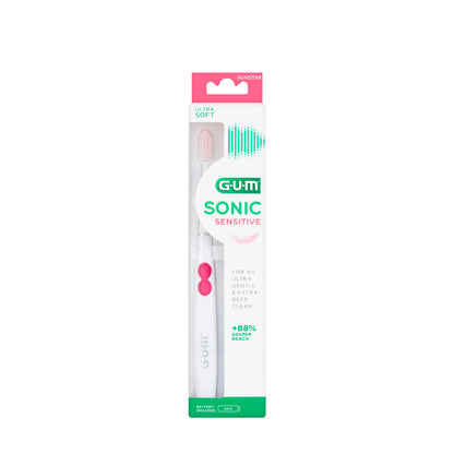 Gum Sonic Sensitive Battery Toothbrush-Ultra soft [4101]