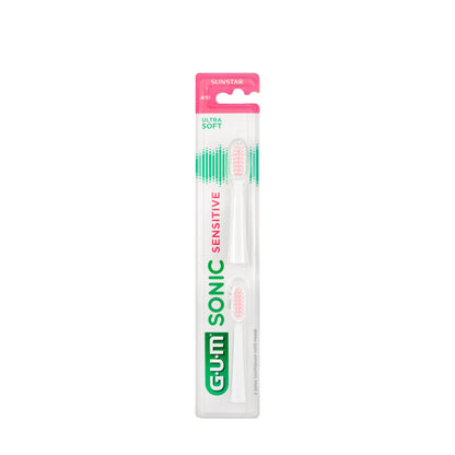 Gum Sonic Sensitive Toothbrush Refill Heads [4111]