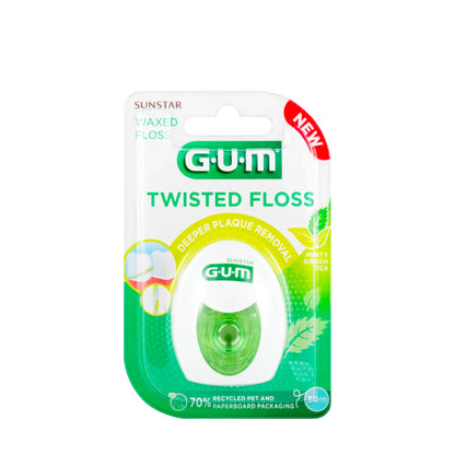 Gum Twisted Waxed Floss 30m [3500]