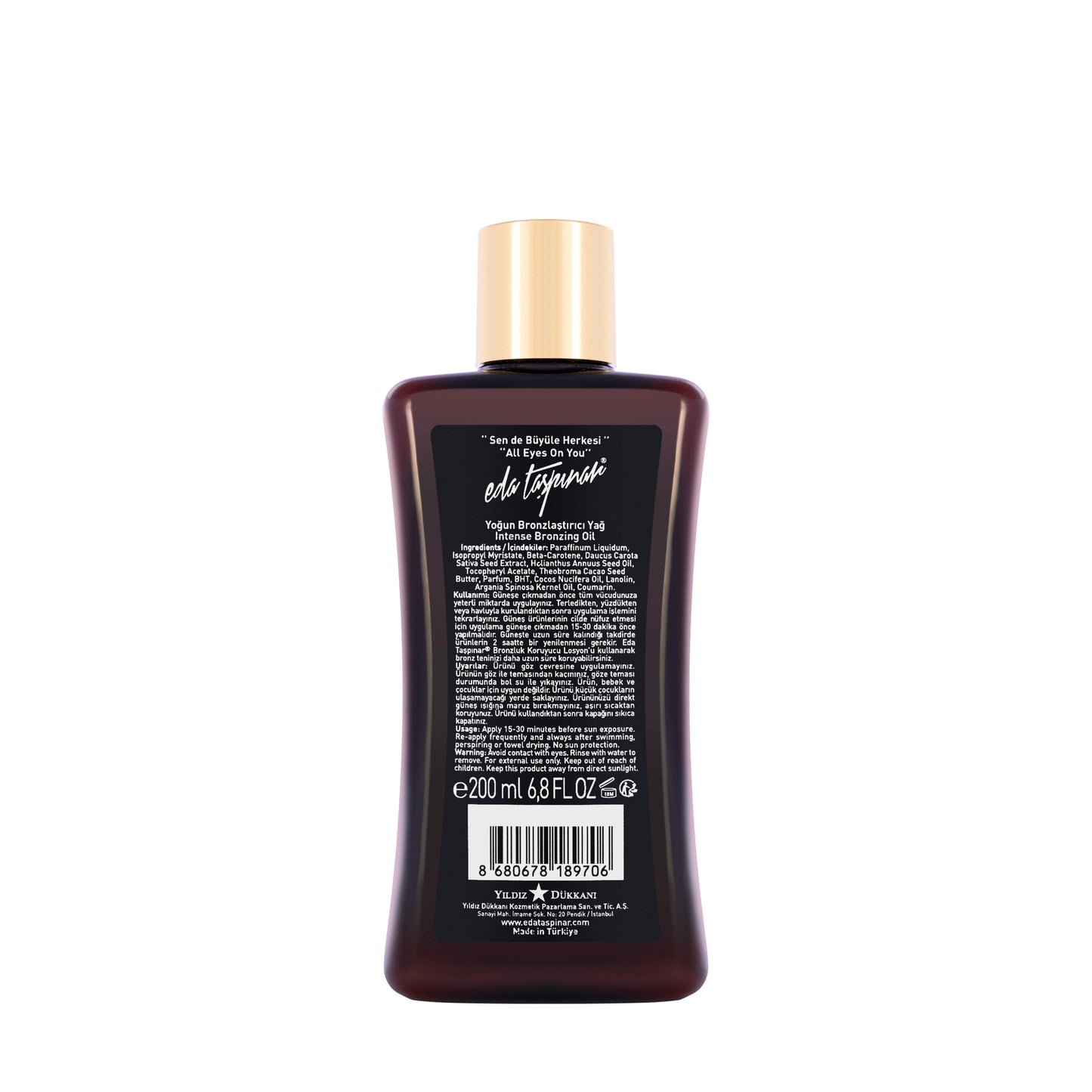 Eda Taspinar Intense Bronzing Oil 200 Ml